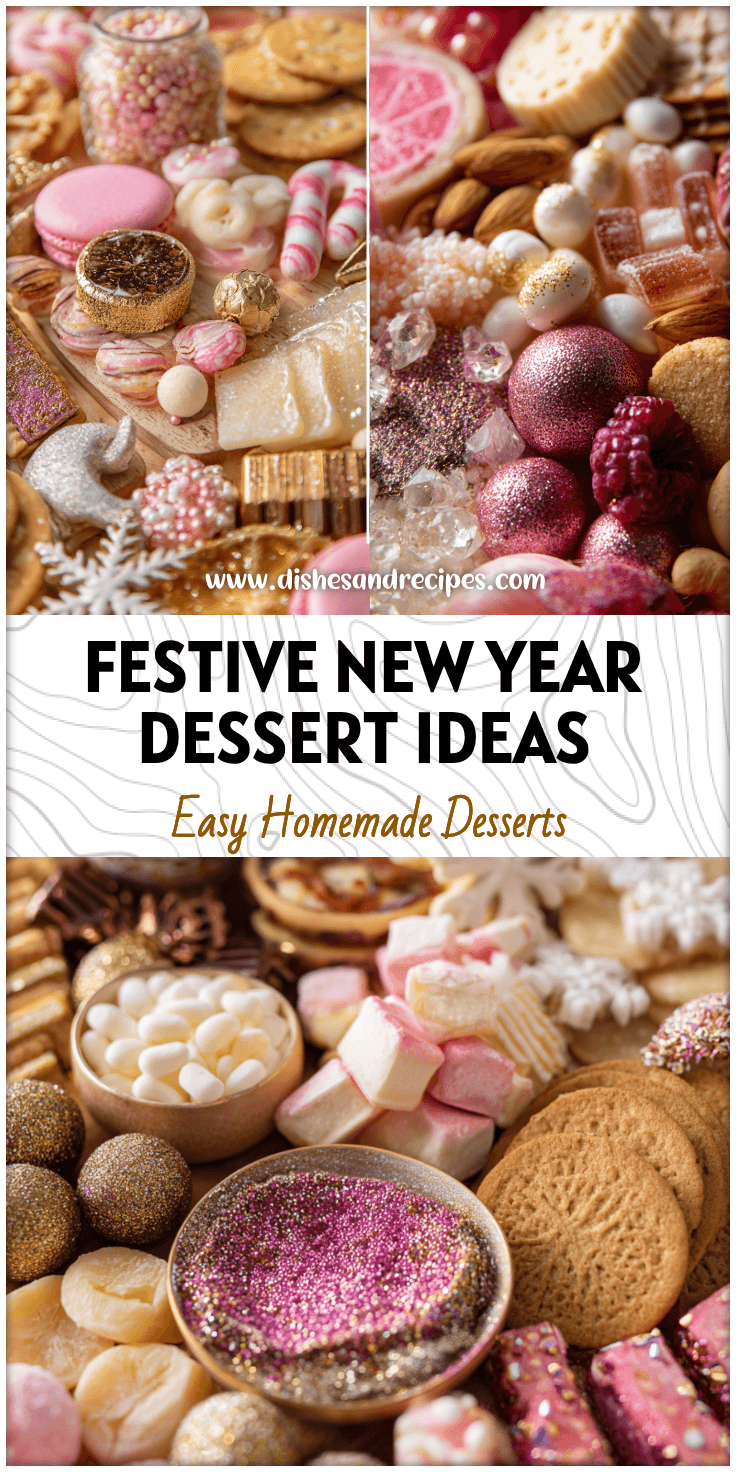 Sparkling New Year’s Eve Dessert Board Ideas